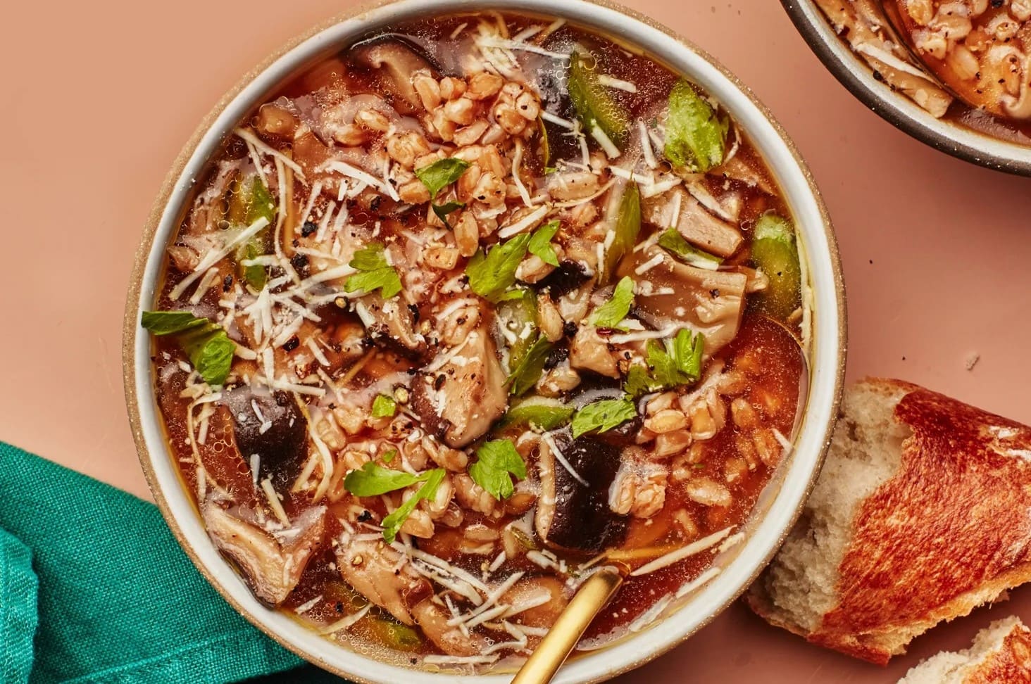 mushroom-vegetable-and-farro-stew-recipe