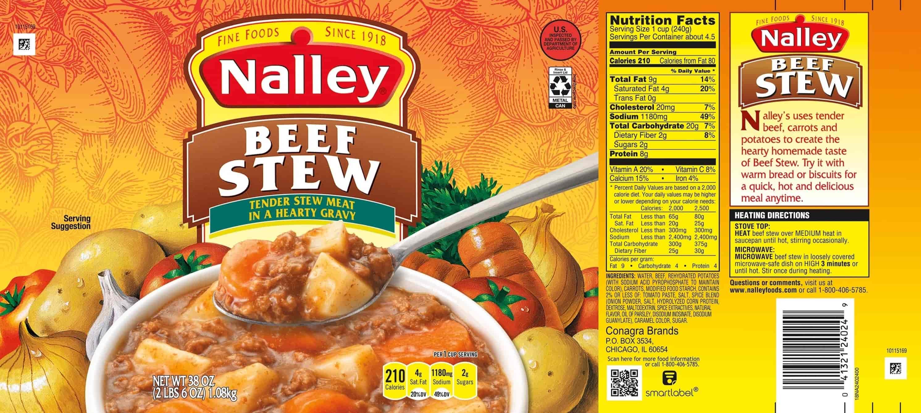 Nalley Beef Stew Recipe