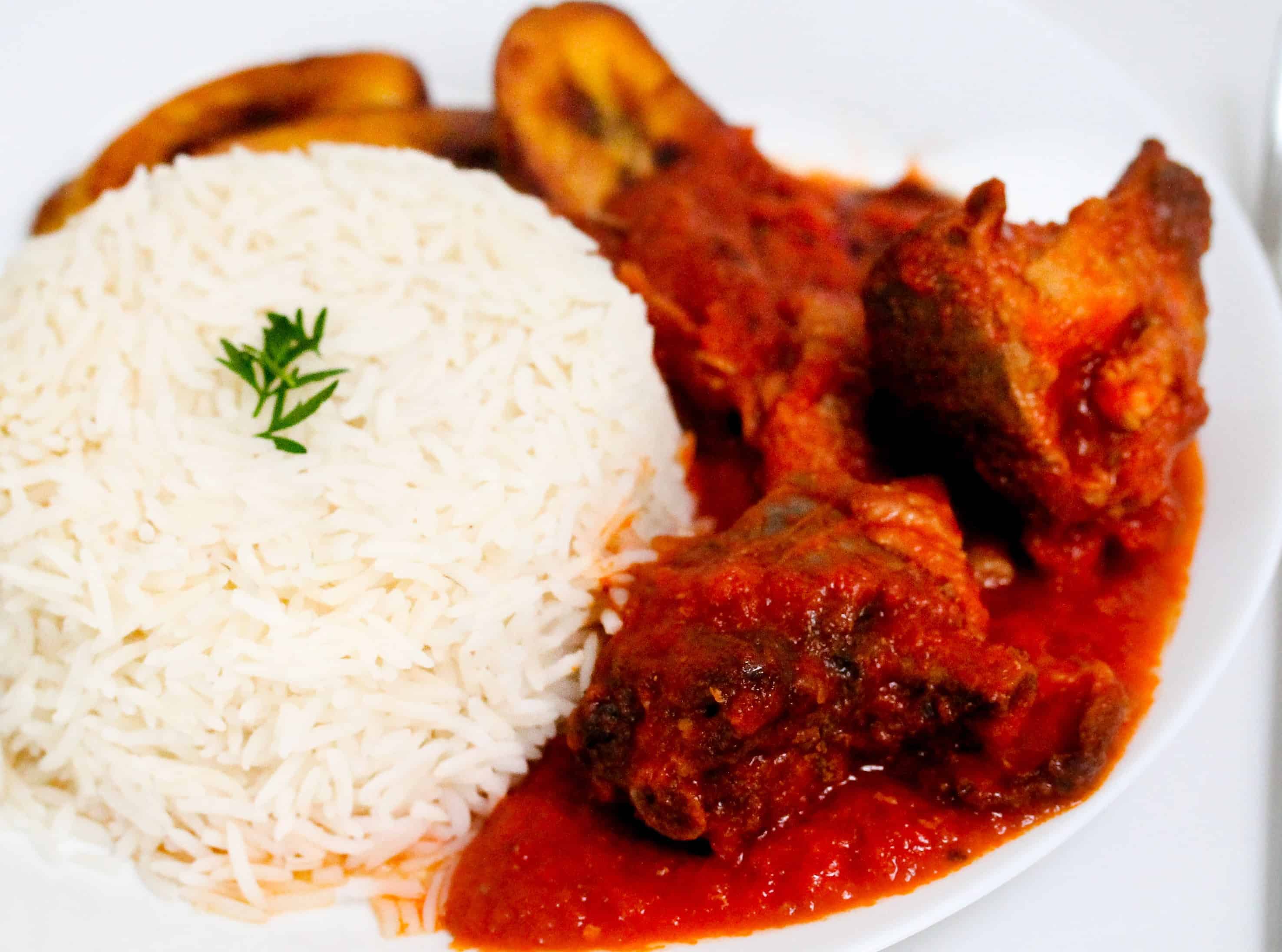 Nigerian Rice And Stew Recipe