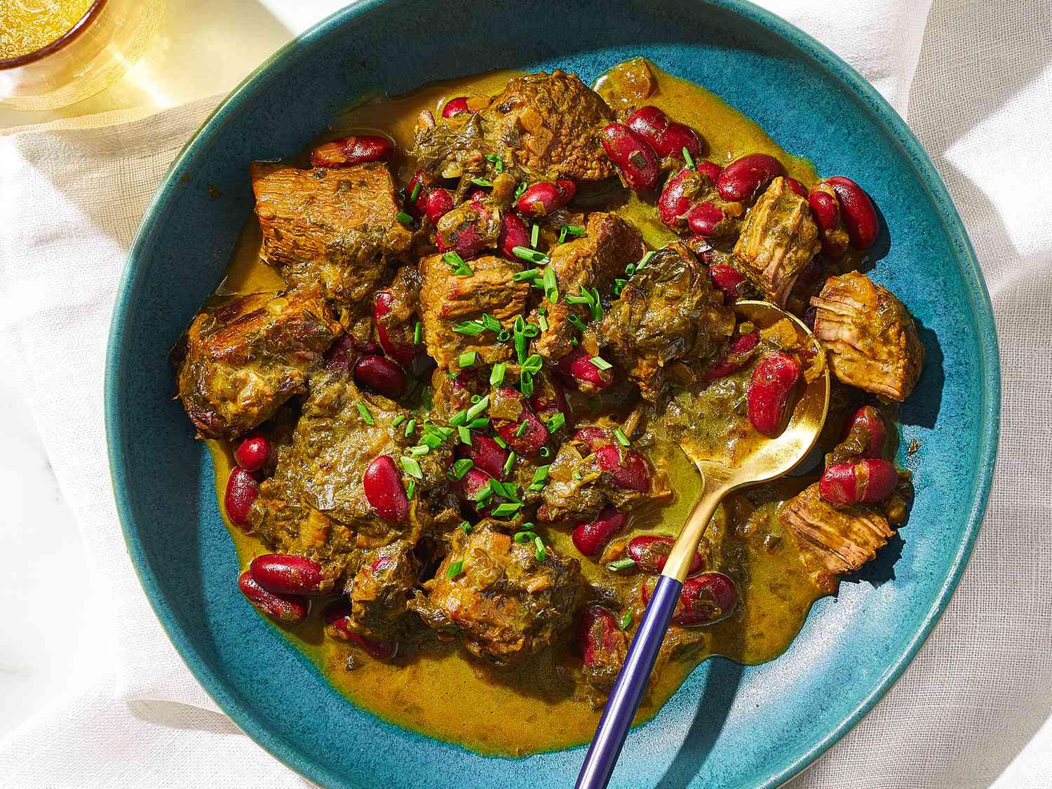 Persian Beef Stew With Lentils Recipe