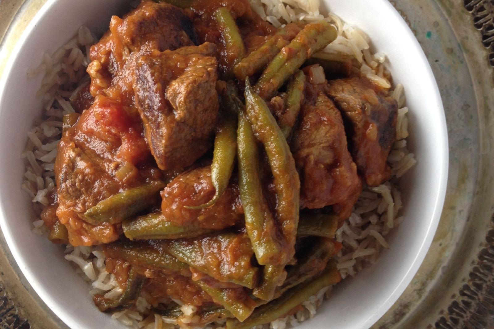 Persian Green Bean Stew Recipe