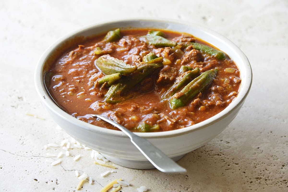 Persian Okra Stew Recipe