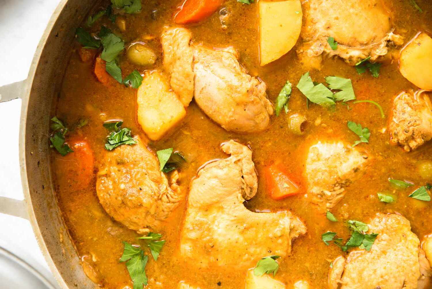 Pollo Guisado Dominican Stew Recipe