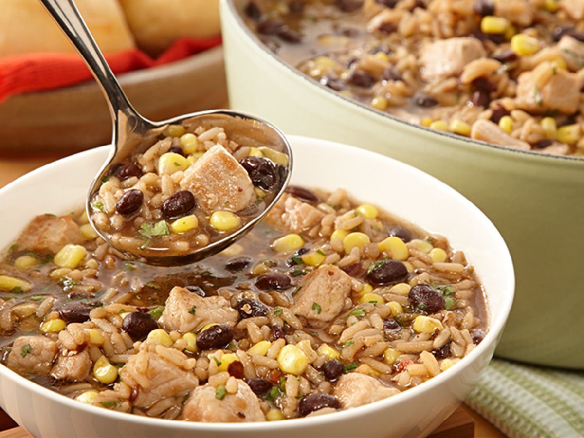 Pork And Black Beans Stew Recipe | Home Pressure Cooking