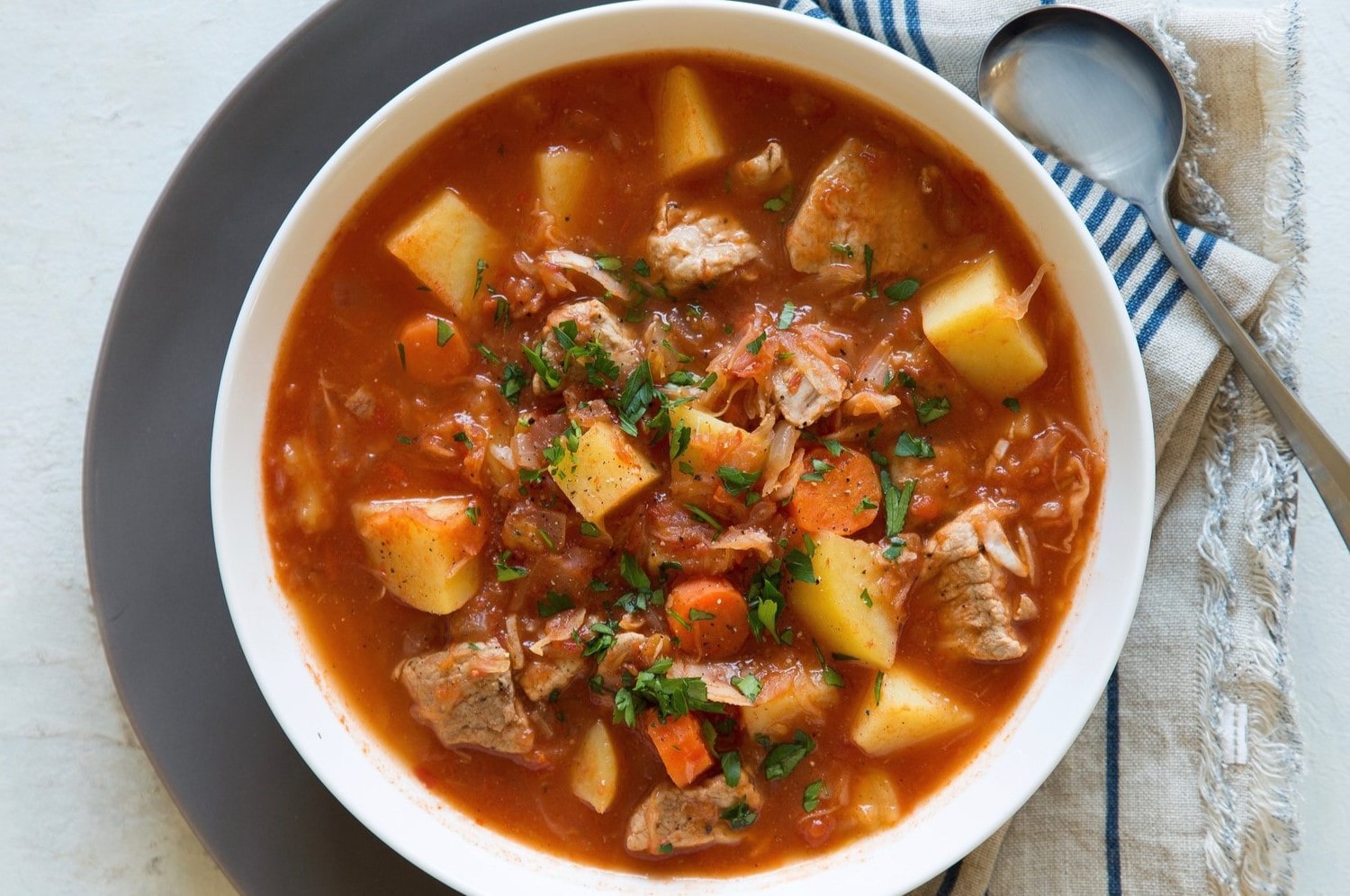 Pork And Cabbage Stew Recipe