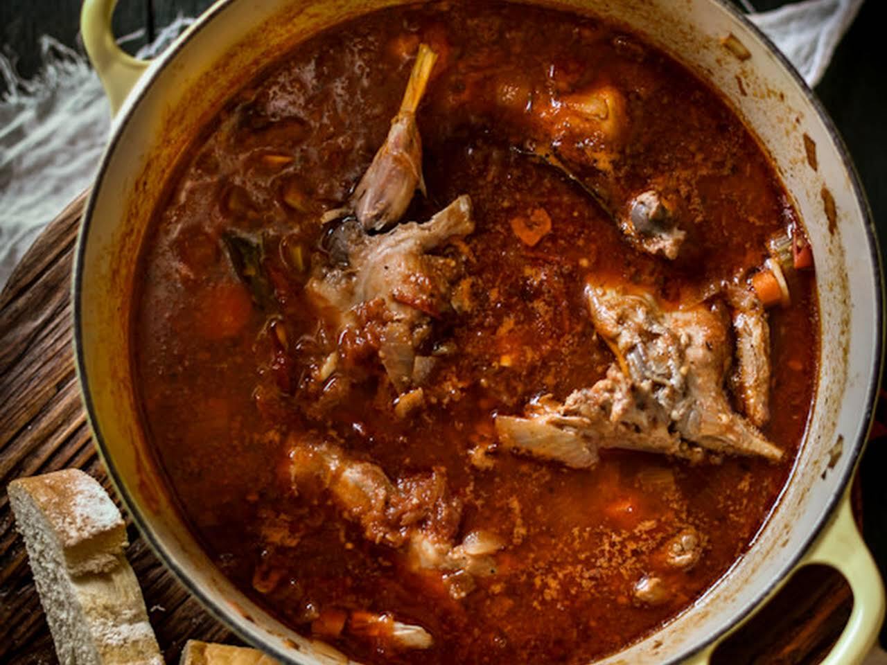 Portuguese Rabbit Stew Recipe