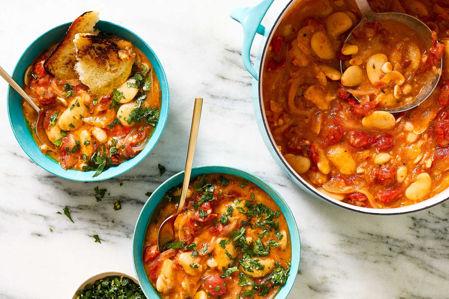 Roasted Tomato And White Bean Stew Recipe