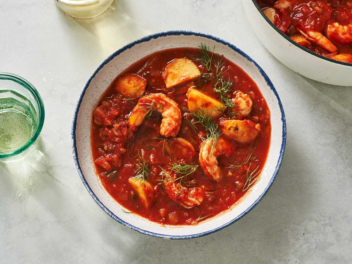 Shrimp Tomato Stew Recipe