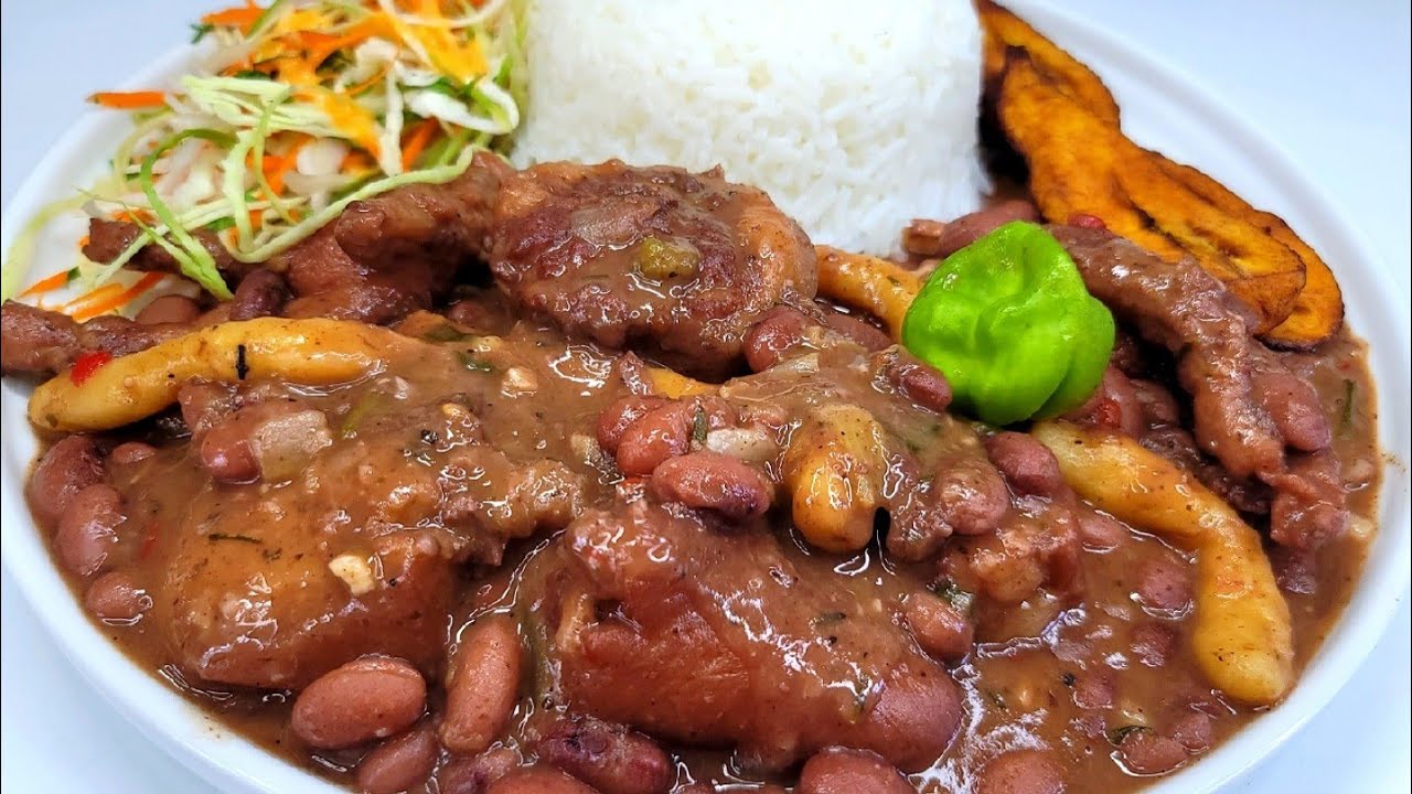 Stew Peas With Pigtail Recipe