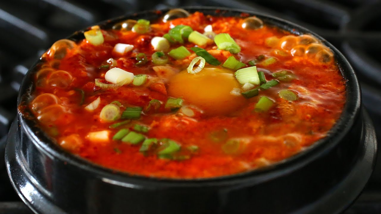 Sundubu Jjigae Stew Recipe