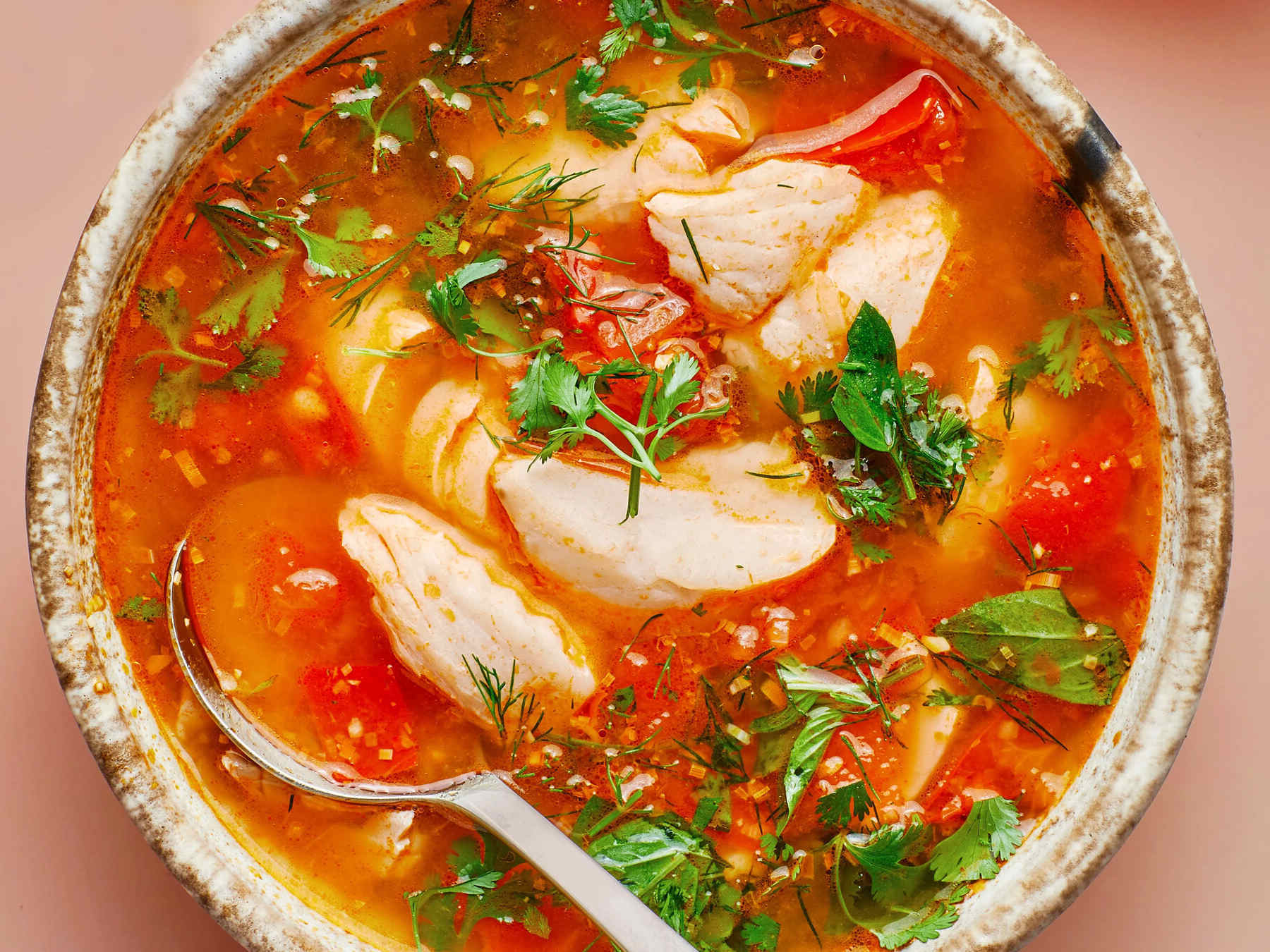 Tomato-Based Fish Stew