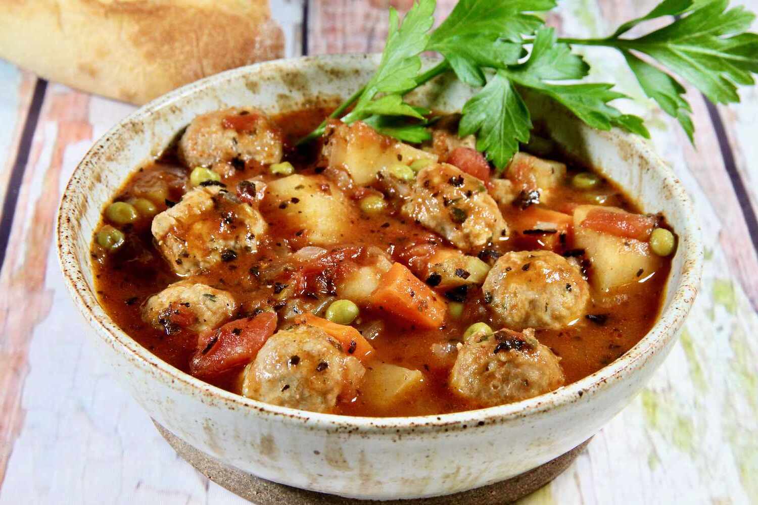 Turkey Meatball Stew Recipe