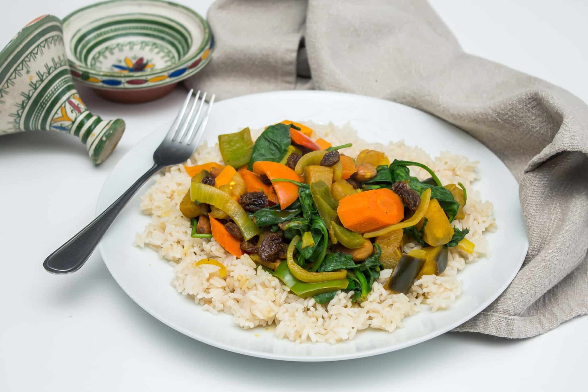 Vegetable Stew With Rice
