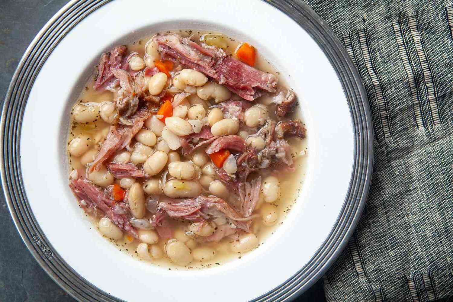 White Bean And Ham Stew Recipe