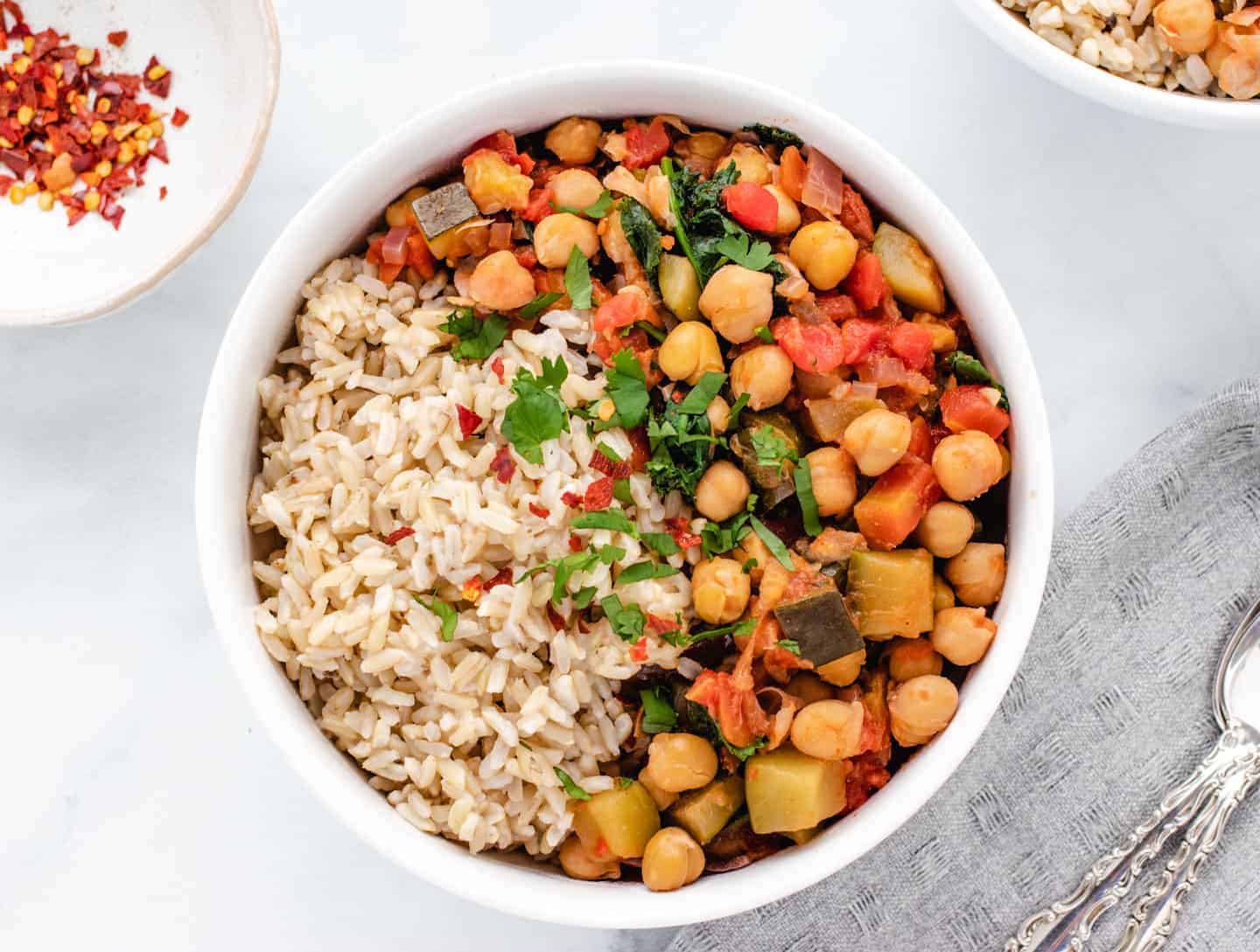 Zucchini Chickpea Stew Recipe