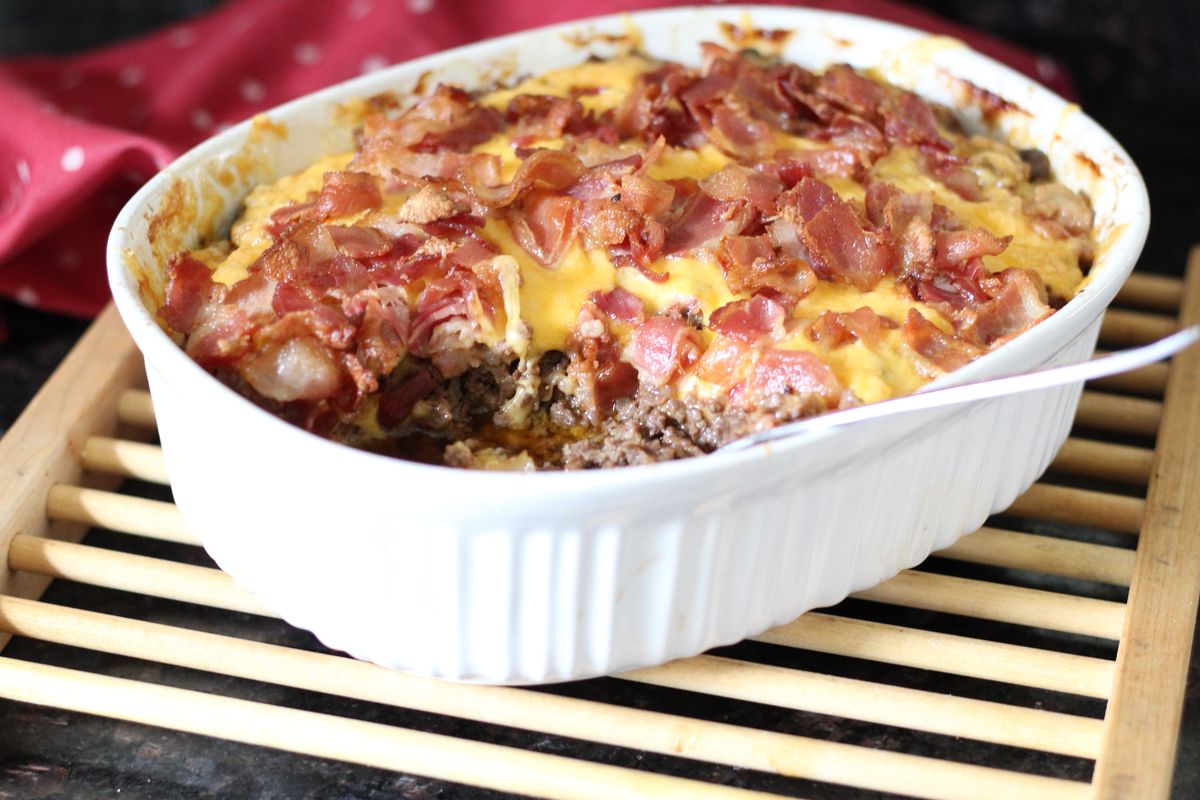 Bacon Cheeseburger Casserole Recipe