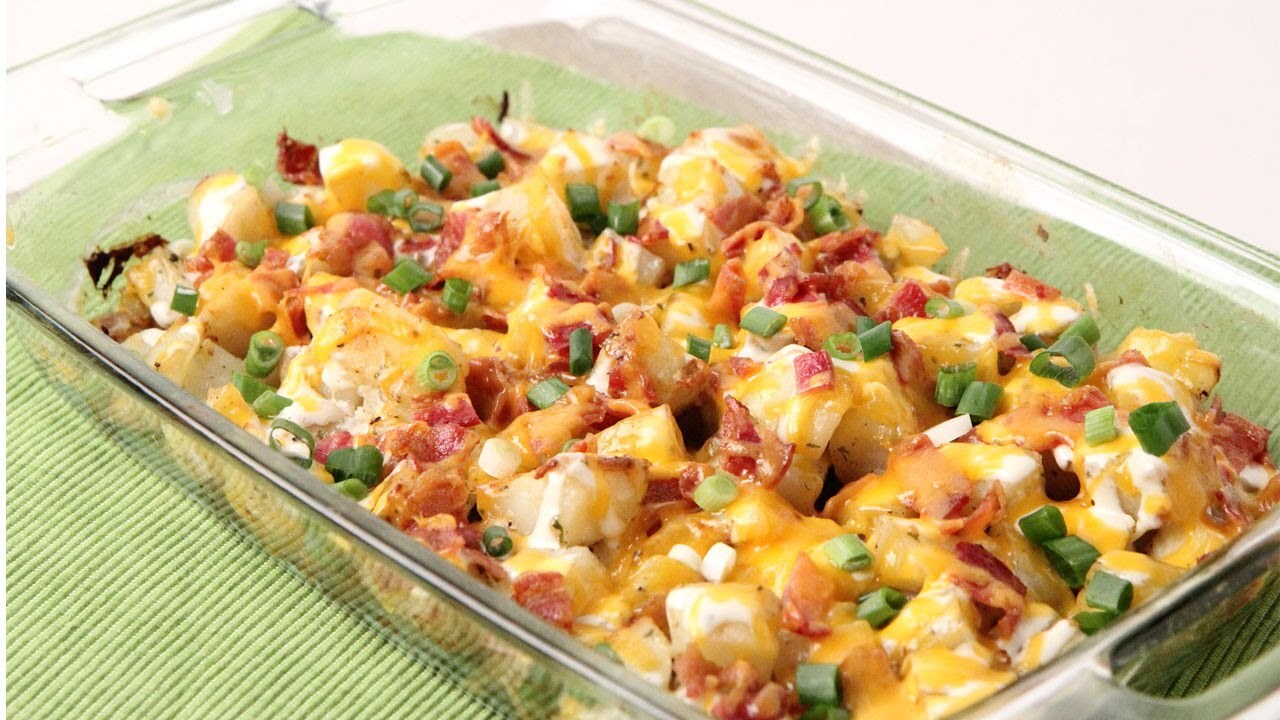 Bacon Ranch Potato Casserole Recipe