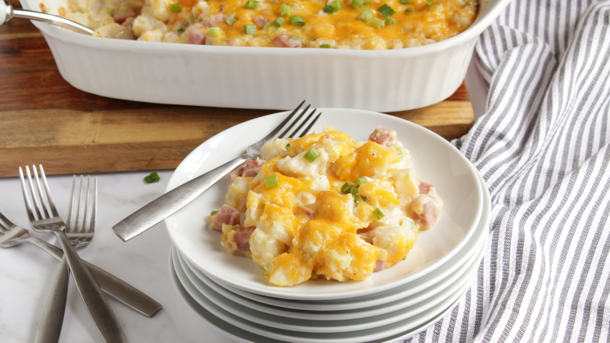 Baked Potato Salad Casserole Recipe