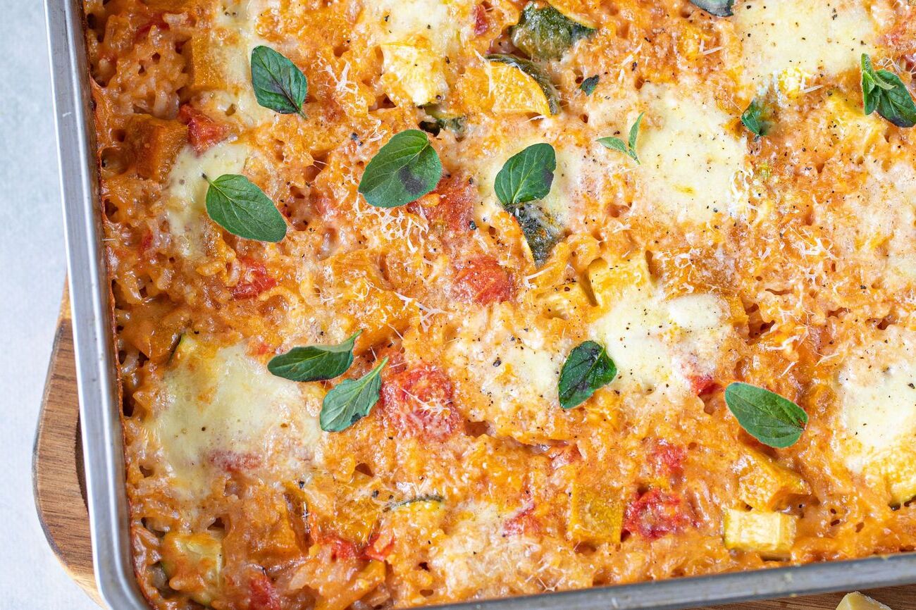 Baked Risotto Casserole Recipe