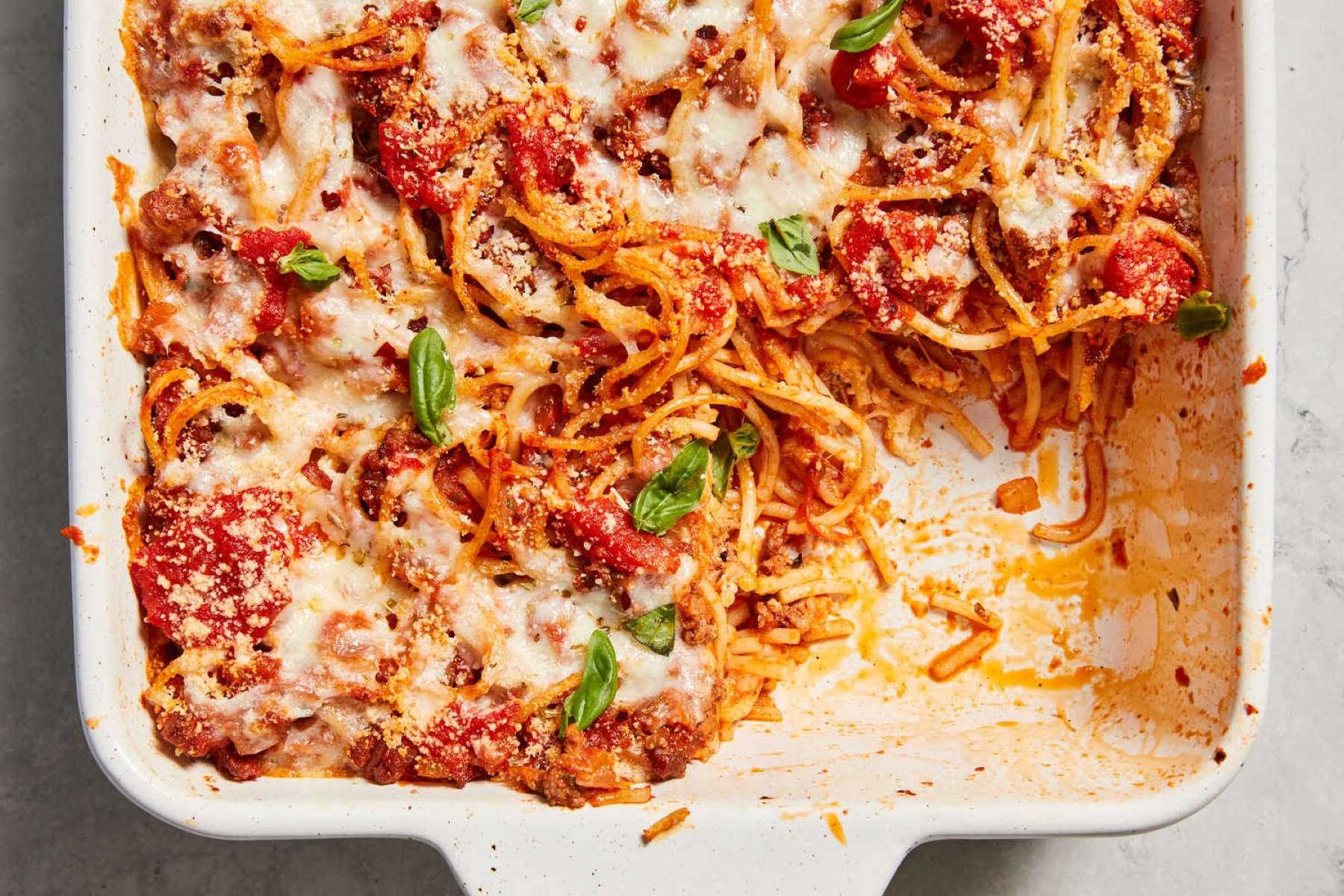 Baked Spaghetti and Ricotta Casserole Recipe