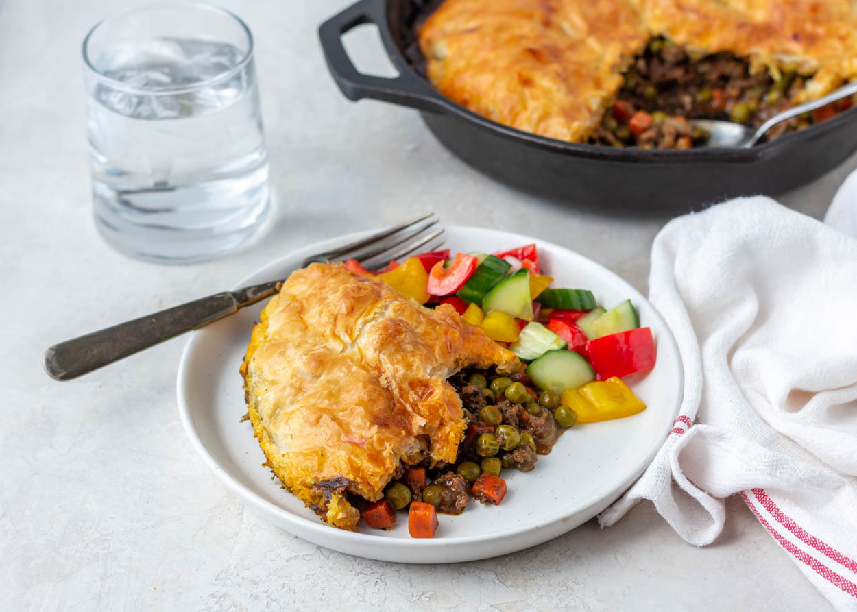 Beef Pot Pie Casserole Recipe