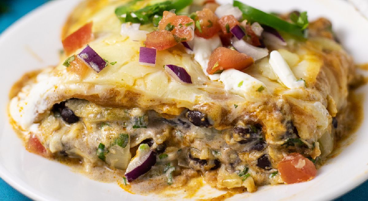 Black Bean Enchilada Casserole Recipe