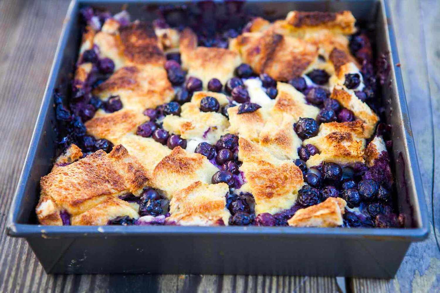 Blueberry Biscuit Casserole Recipe