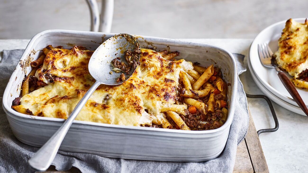 Bolognese Pasta Bake Casserole Recipe