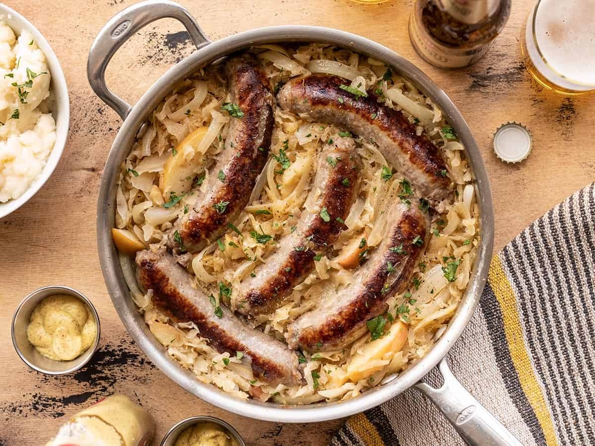 bratwurst-and-sauerkraut-casserole-recipe