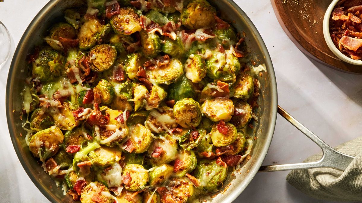 Brussel Sprout and Bacon Casserole Recipe