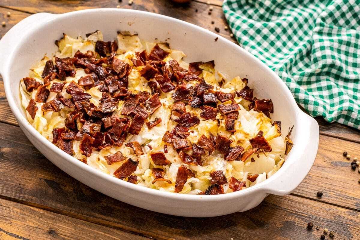 Cabbage and Bacon Casserole Recipe