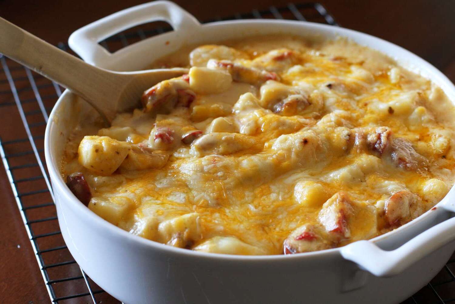 Cajun Sausage and Potatoes Casserole Recipe