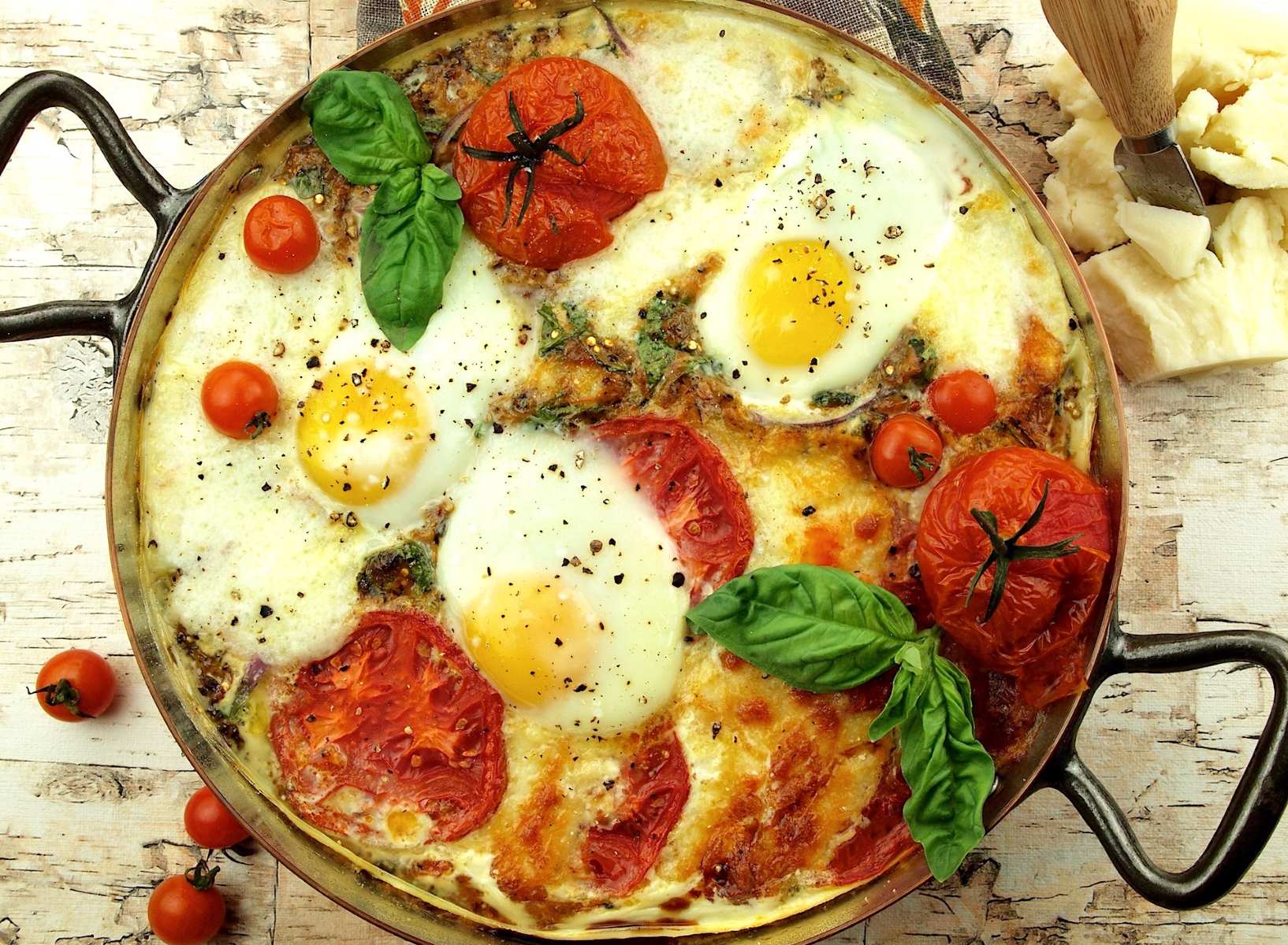 Caprese Egg Casserole Recipe