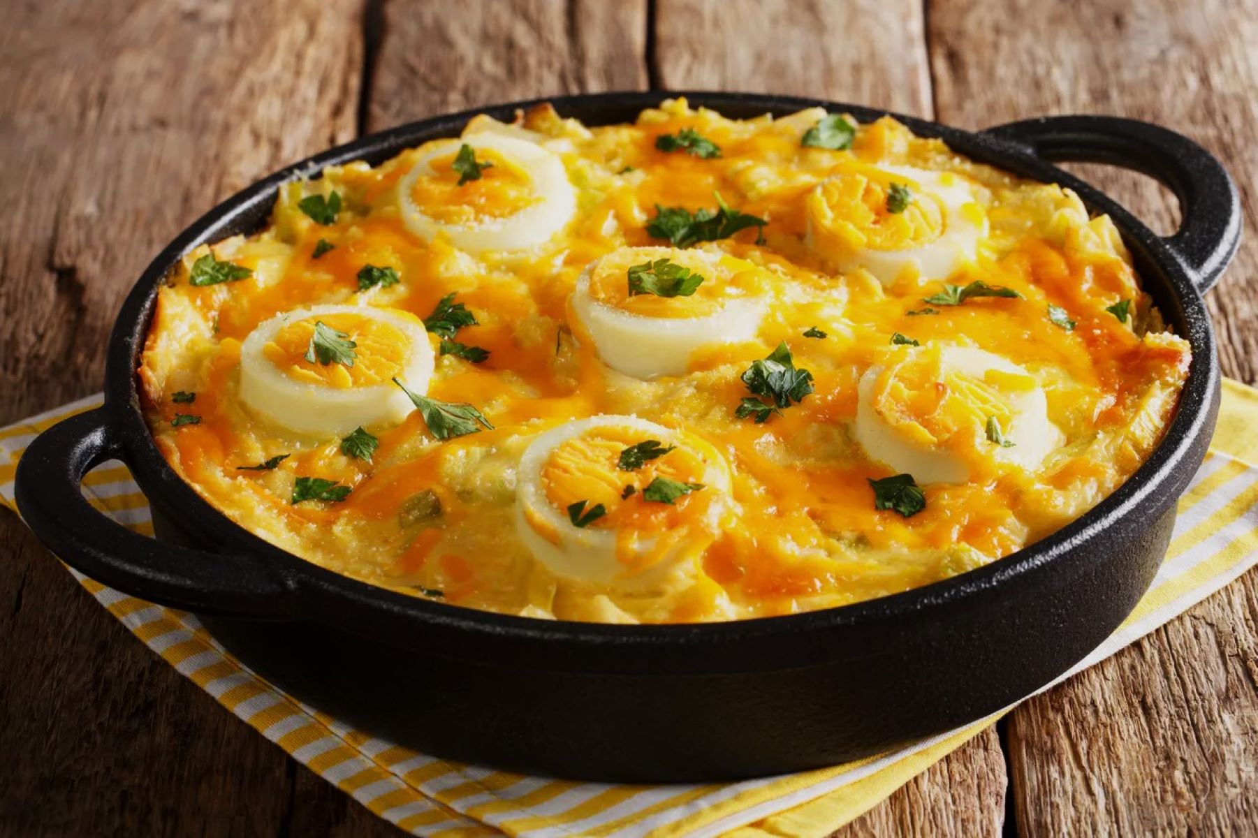 Casserole Recipe with Hard Boiled Eggs