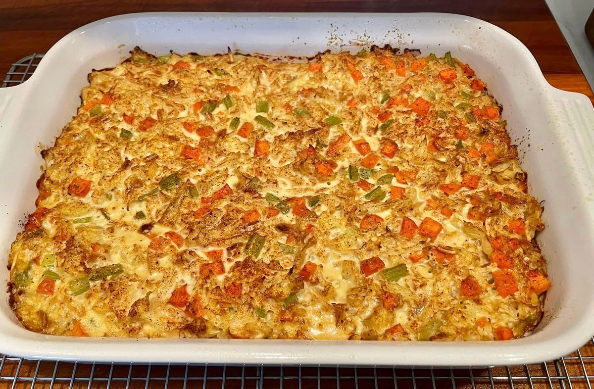 Cauliflower Egg Casserole Recipe