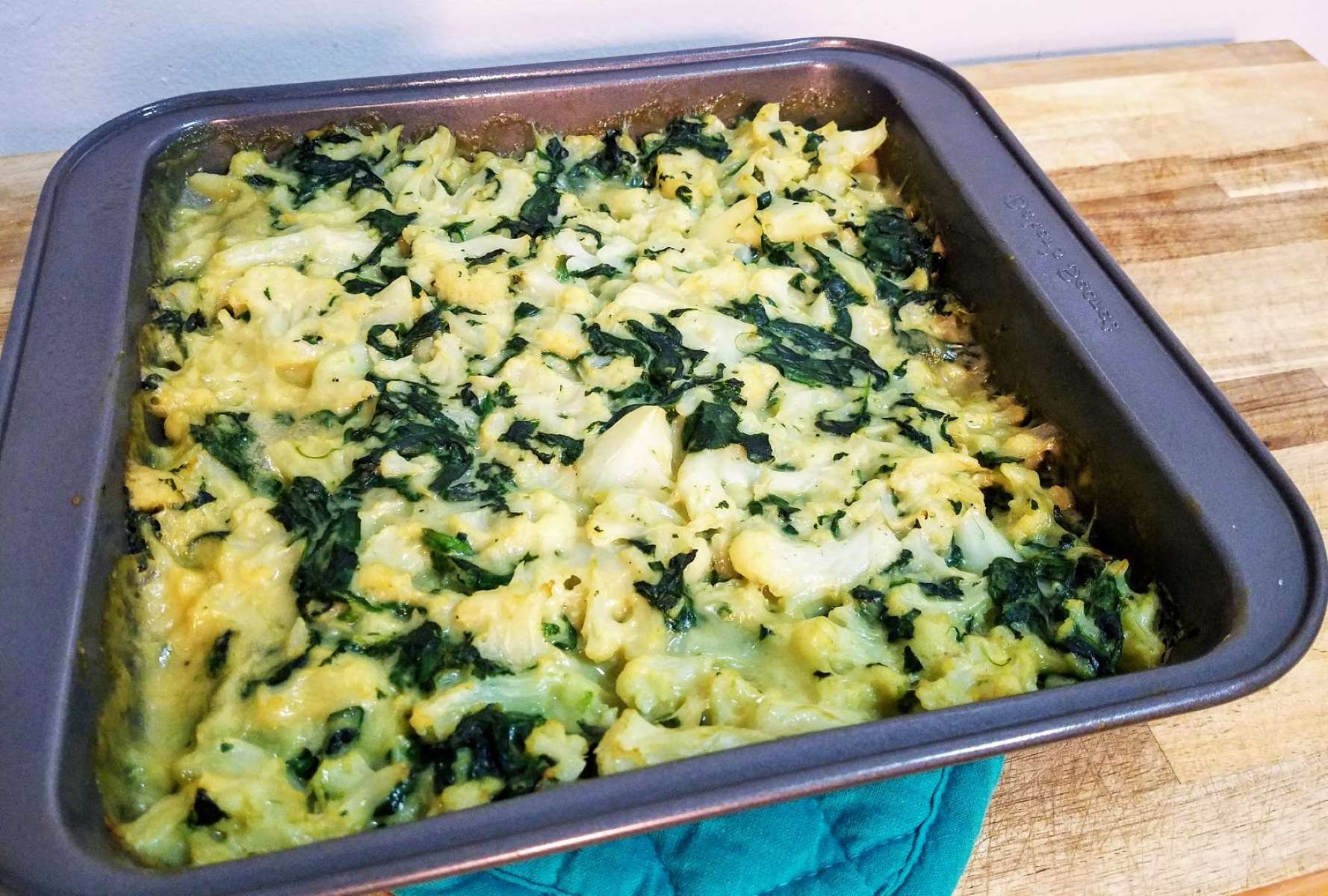 Cauliflower Spinach Casserole Recipe