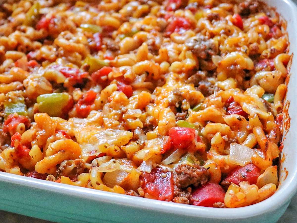 Cheeseburger Casserole Recipe