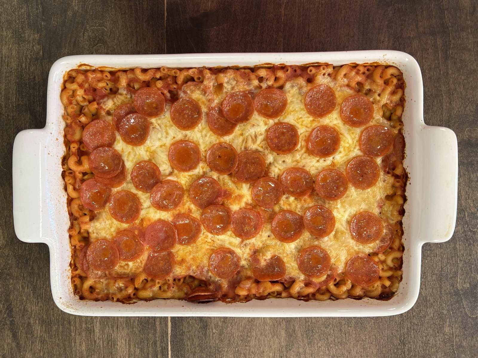 Cheesy Pizza Casserole Recipe