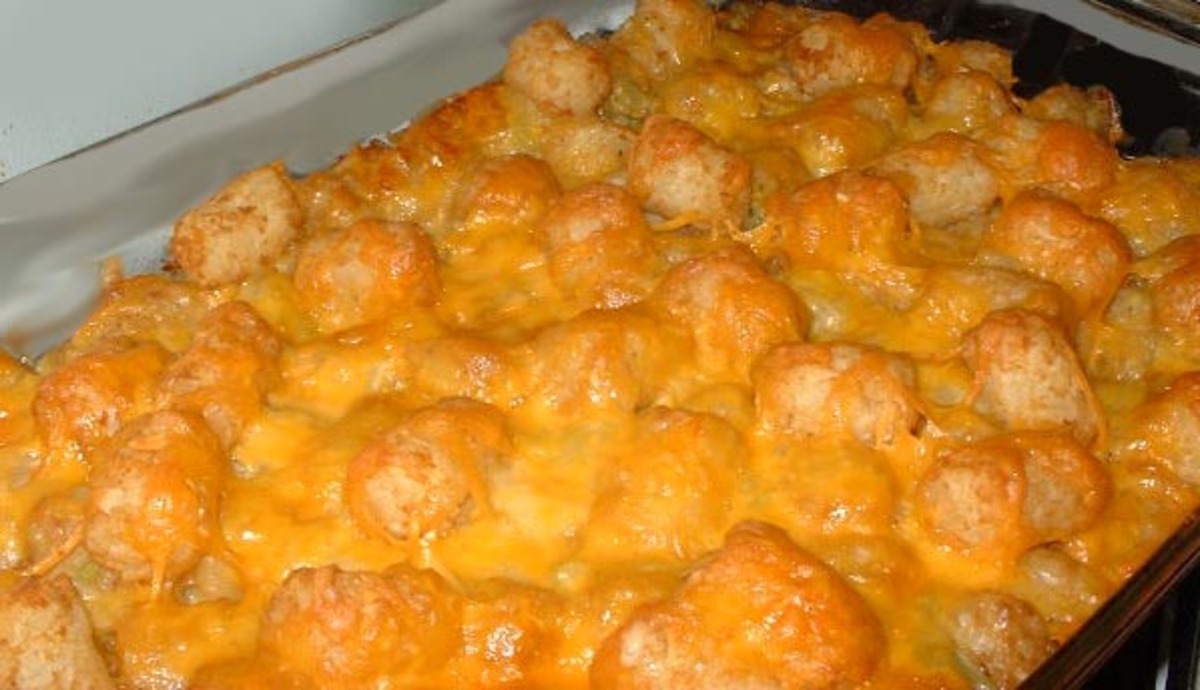 Cheesy Tater Tot Casserole Recipe