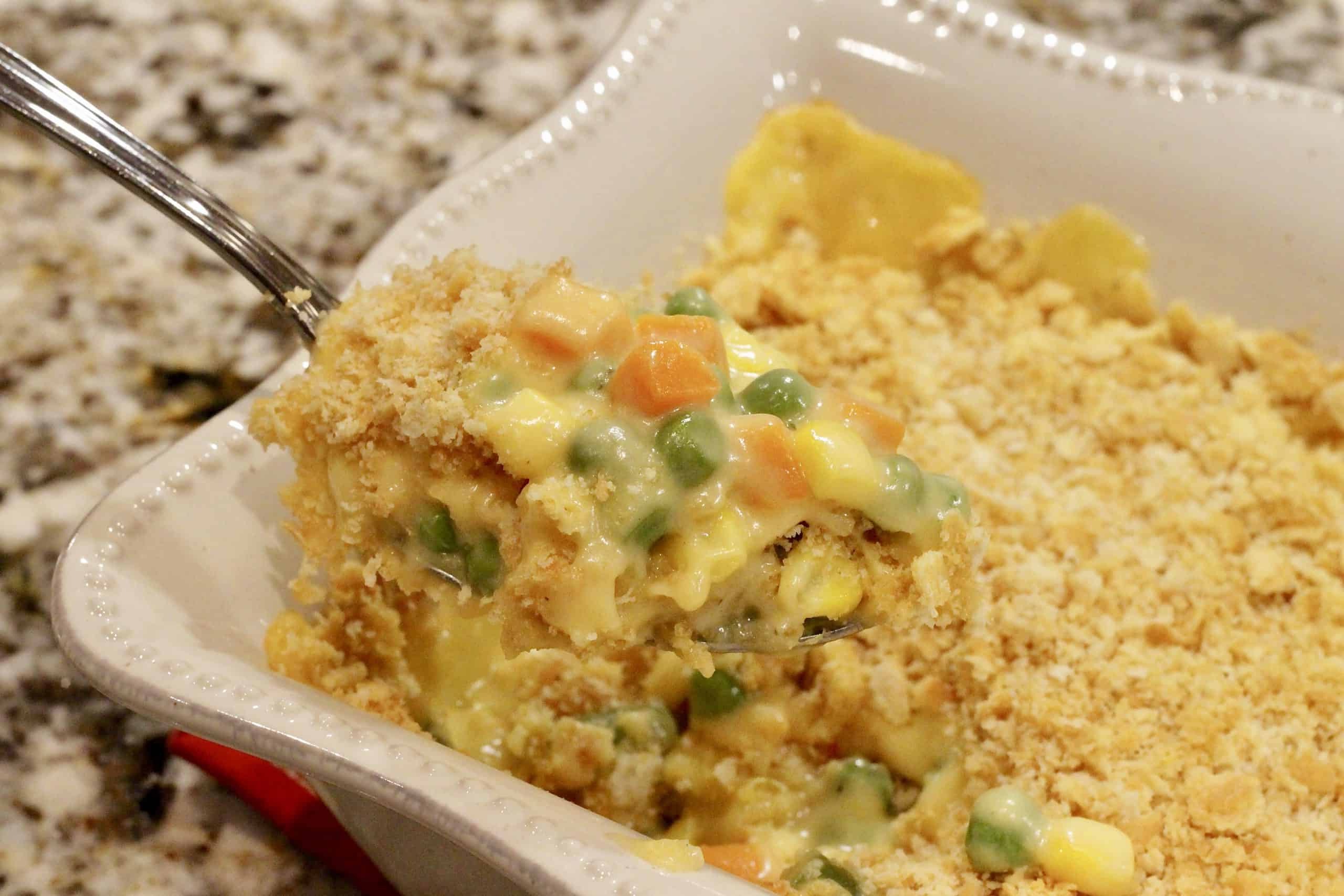 Cheesy Vegetable Casserole Recipe