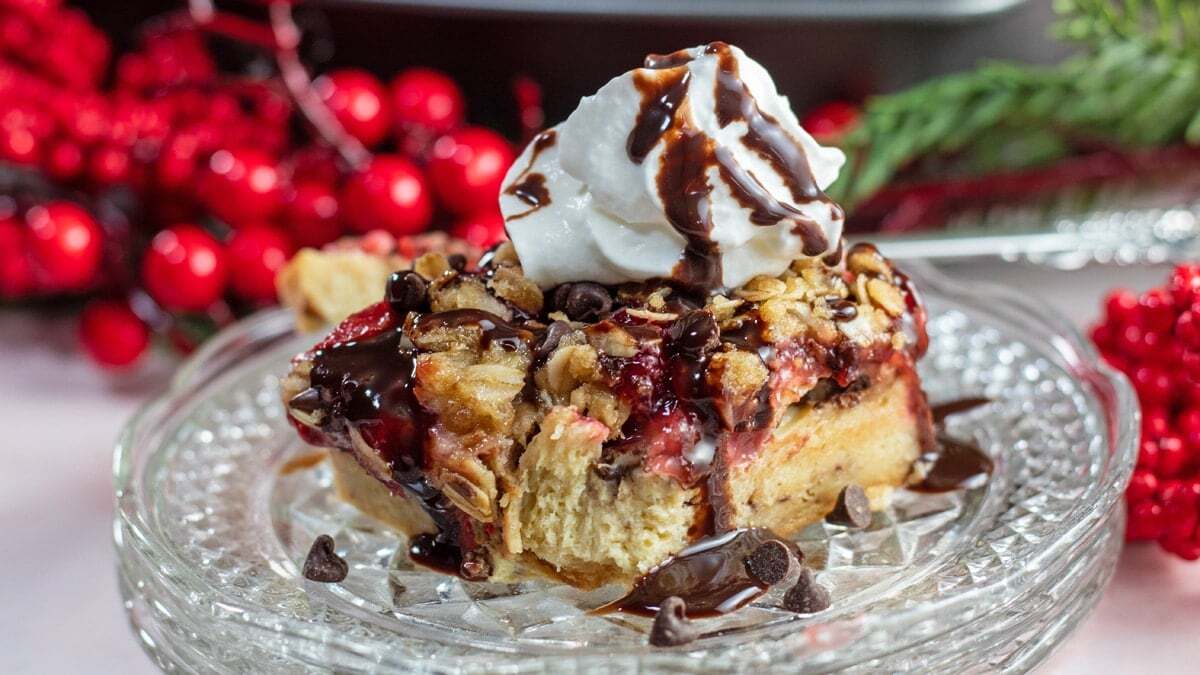 Cherry French Toast Casserole Recipe