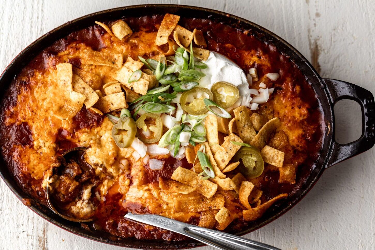 Chili Cheese Frito Casserole Recipe