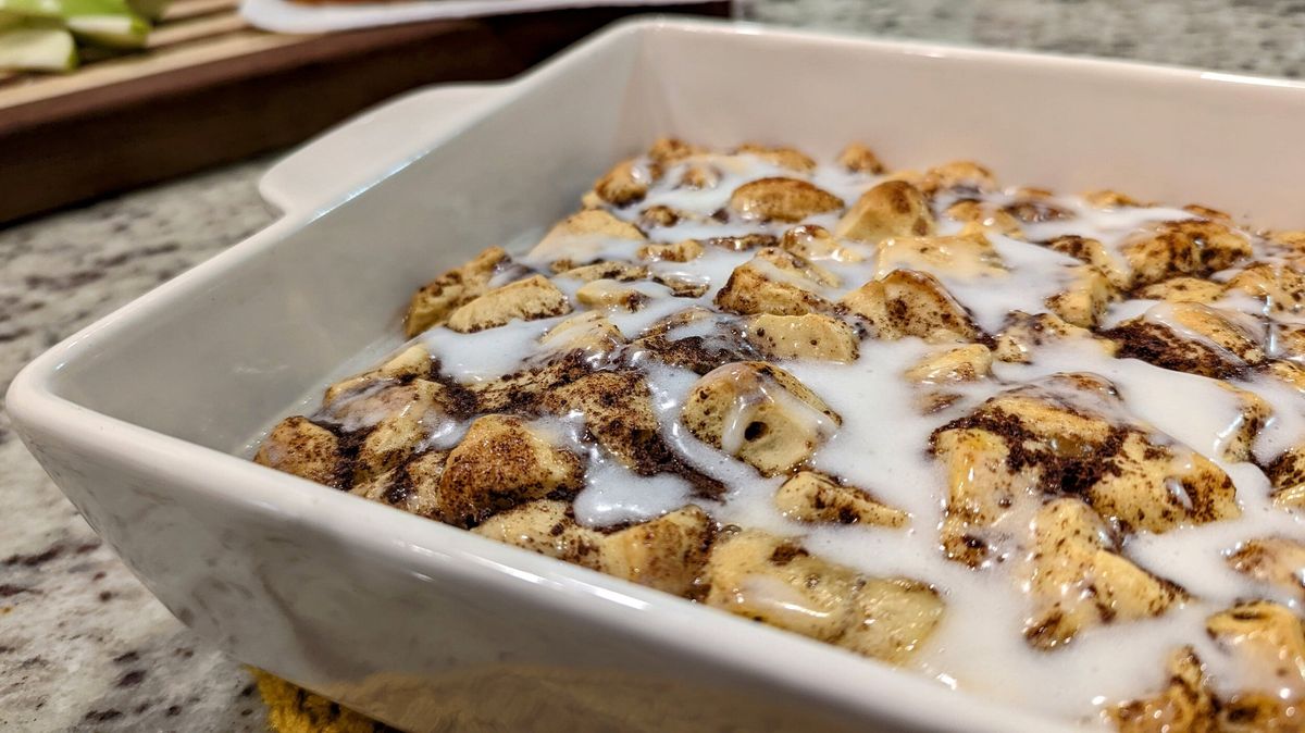 Cinnamon Roll French Toast Casserole Recipe