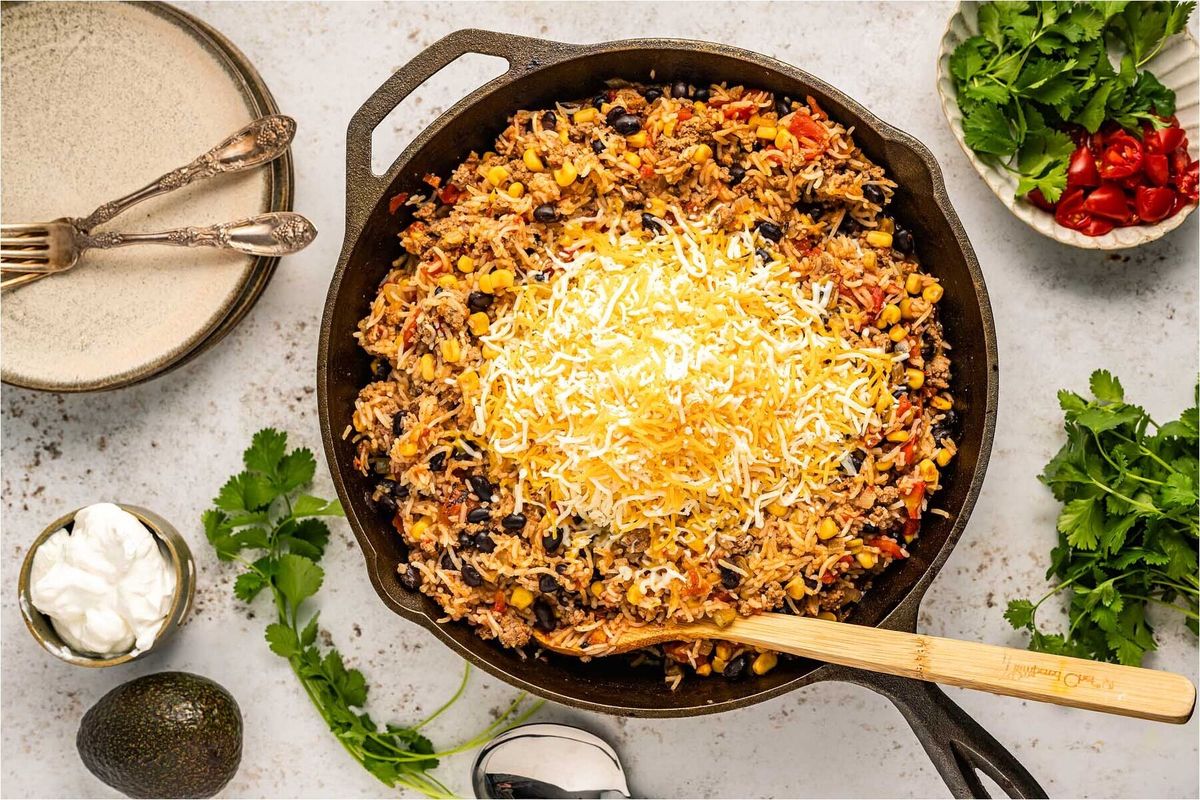 cowboy-rice-casserole-recipe