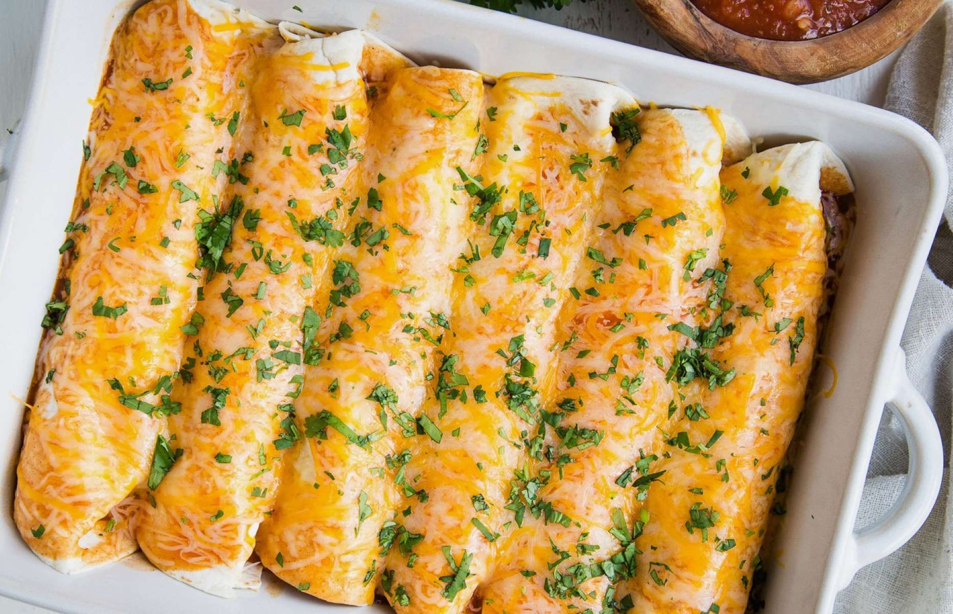 Creamy Beef Enchilada Casserole Recipe