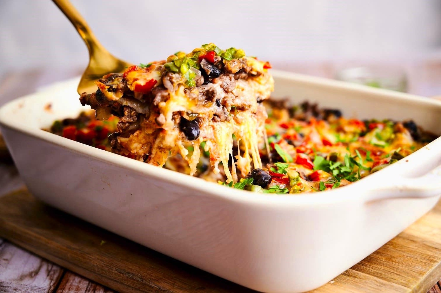 Creamy Burrito Casserole Recipe