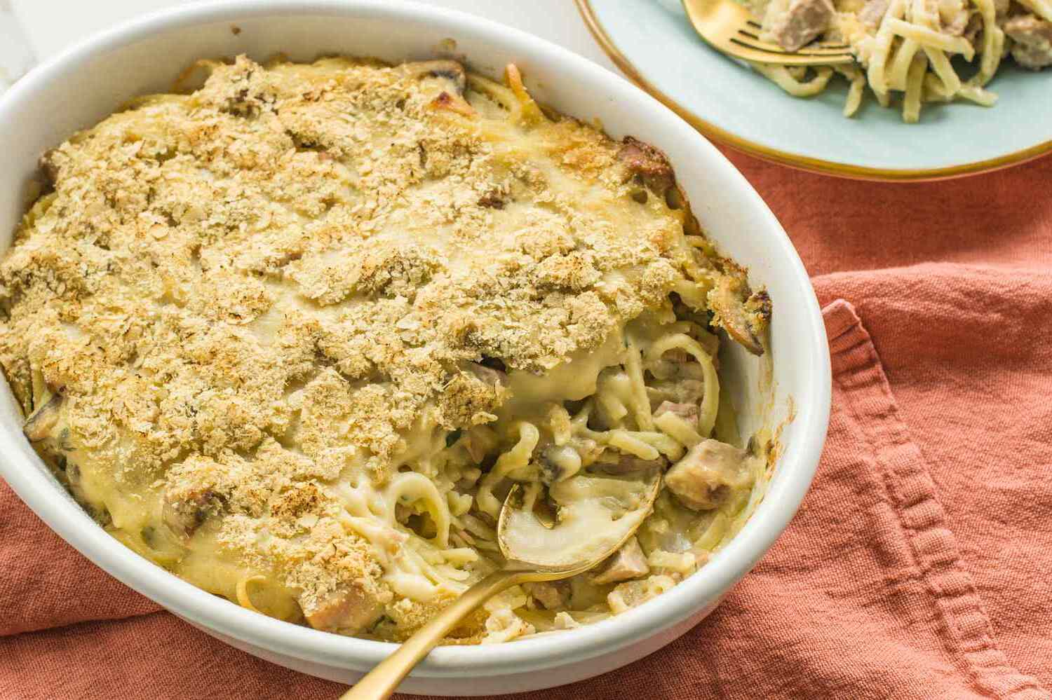 Dairy Free Turkey Tetrazzini Casserole Recipe