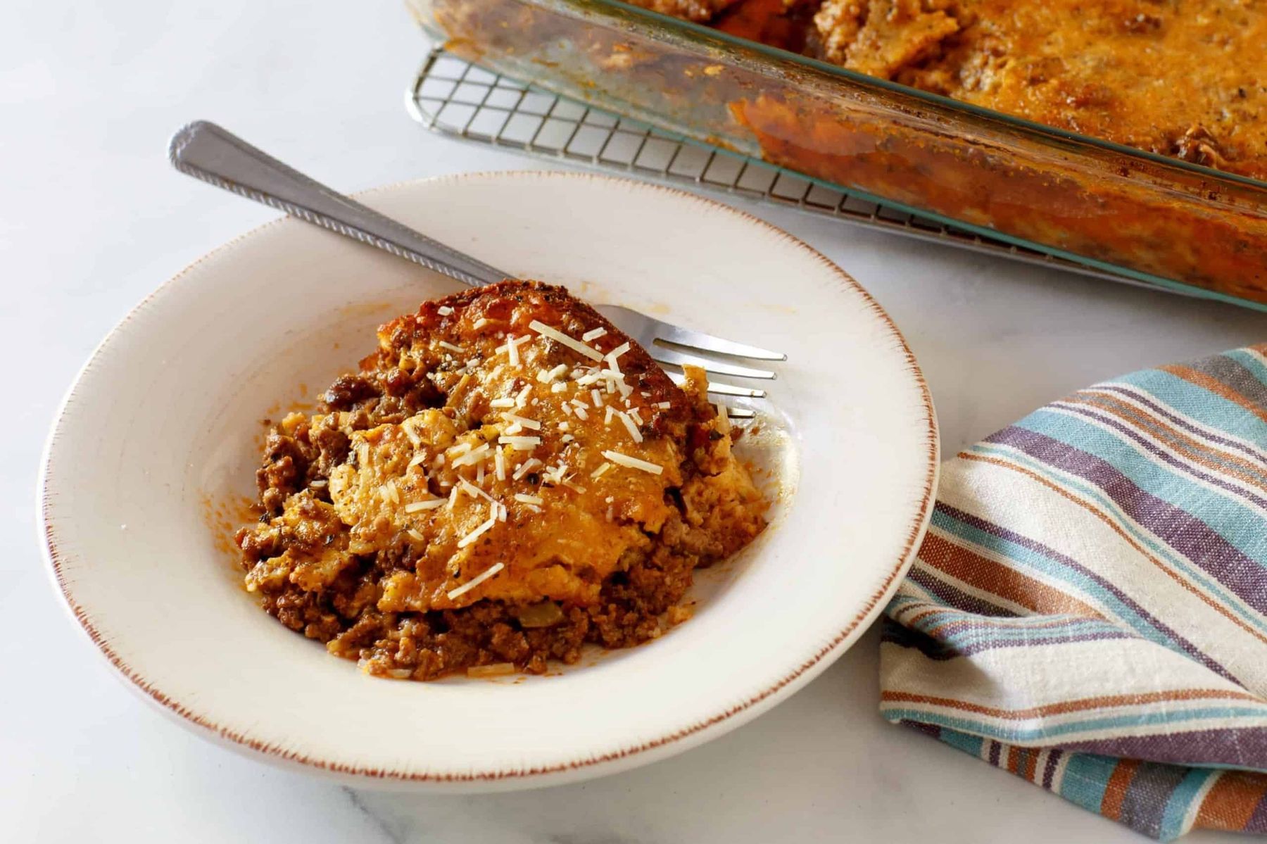 Deep Dish Pizza Casserole Recipe