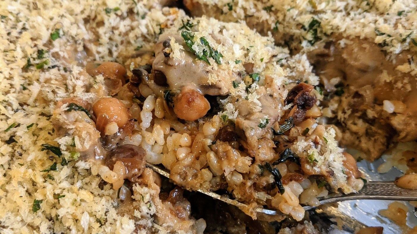 Eggplant and Rice Casserole Recipe