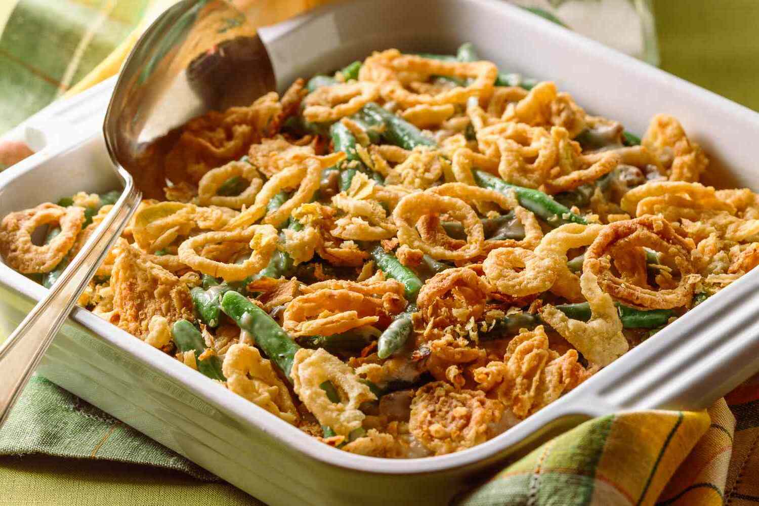 Fried Onion Casserole Recipe